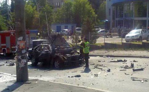 От взрыва автомобиля в Киеве погиб руководитель спецназа ГУР