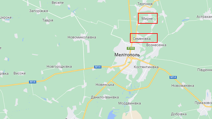 Russian base ablaze near Melitopol – mayor