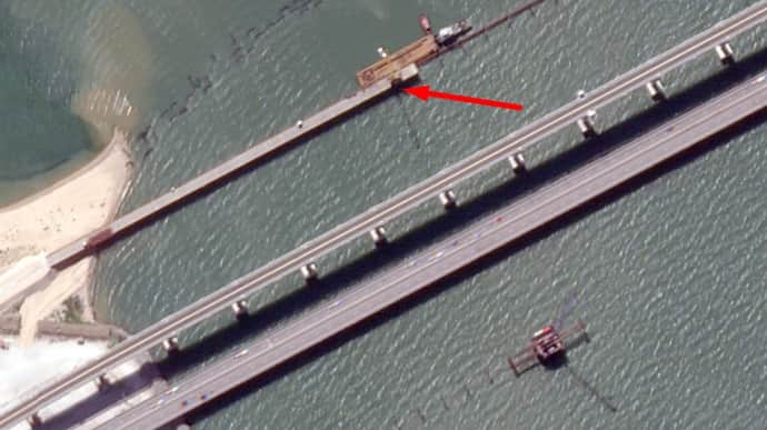 Russians start construction along Crimean Bridge: looks like parallel bridge – photos