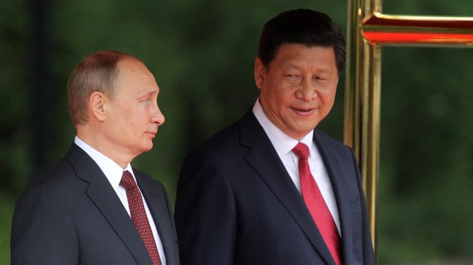 Defence Intelligence believes Putin's regime will not receive help it hopes for from China