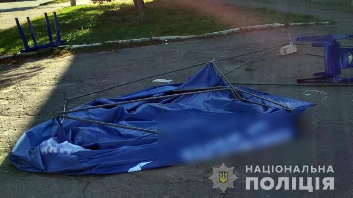 Чернігівщина: суперечка біля агітаційного намету закінчилась стріляниною