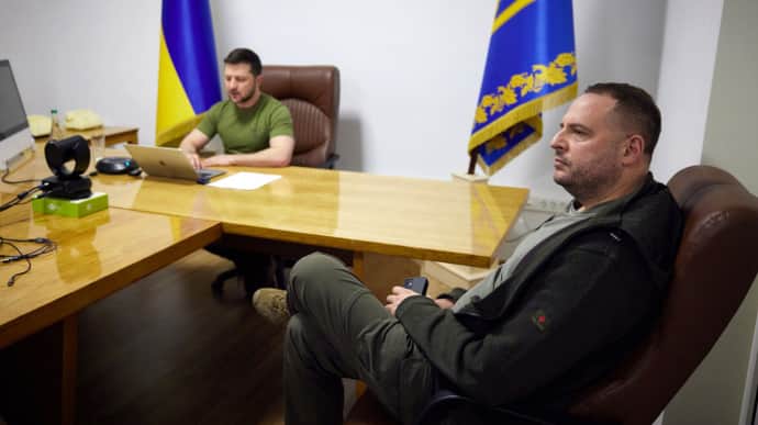 Zelenskyy denies President's Office Head Yermak has too much power: He does what I tell him to do