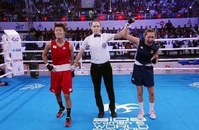 Анна Охота вышла в финал Чемпионата мира по боксу