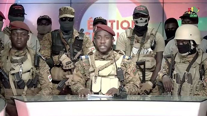 В МИД прокомментировали переворот в Буркина-Фасо, вспомнили наемников РФ