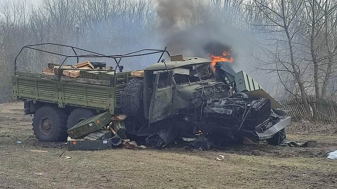 Північний напрямок: ЗСУ знищили понад 20 російських військових і техніку