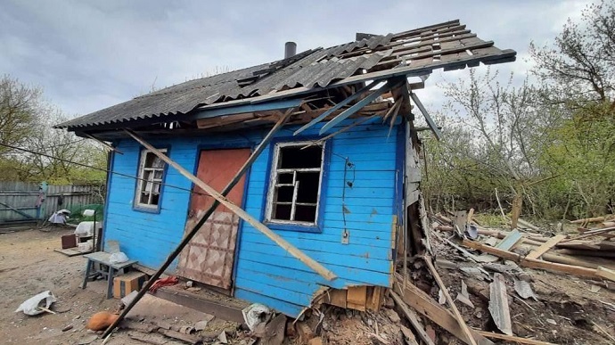 Russians strike Sumy Oblast 165 times, killing one woman and injuring two other civilians