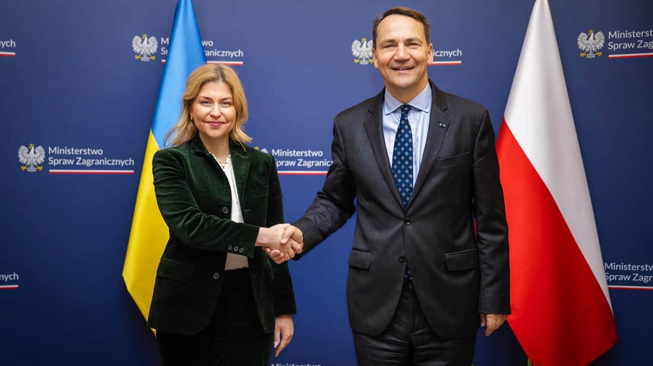 Poland's foreign minister and senior Ukrainian official discuss Ukraine's progress towards EU and NATO – photos