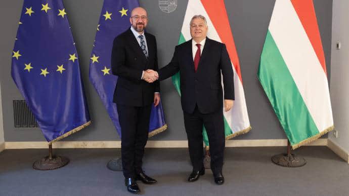 Hungarian PM reports on useful negotiations with EU Council President after his ultimatum against aid for Ukraine