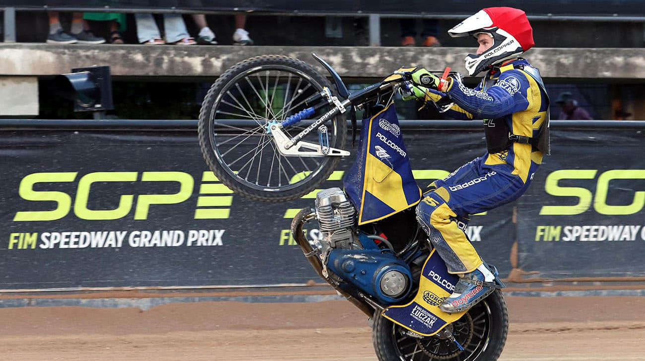 17-year-old Ukrainian wins stage of World Youth Speedway Championship