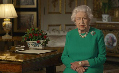 Королева Великобританії вп'яте за 68 років звернулася до нації