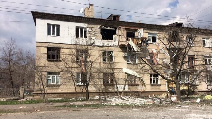 Shelling in Severodonetsk: one apartment block caught fire, the number of victims is being clarified