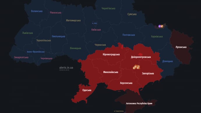 Удар баллистикой по Одесской области: повреждено админздание