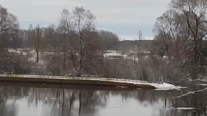 К Украине прибился понтонный мост россиян