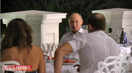 Путин в гостях у Медведчука в Крыму, 2012 год