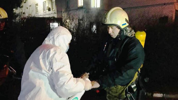 Зеленский отреагировал на пожар в больнице Запорожья
