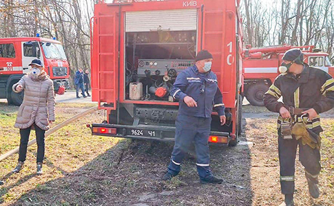Пожежа в Чорнобильській зоні: на лівому березі Прип'яті загорянь немає