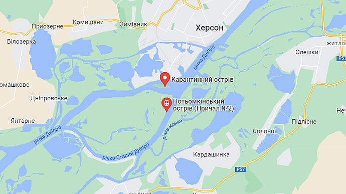 It is too early to talk about liberation of Velykyi Potomkin Island in Kherson Oblast