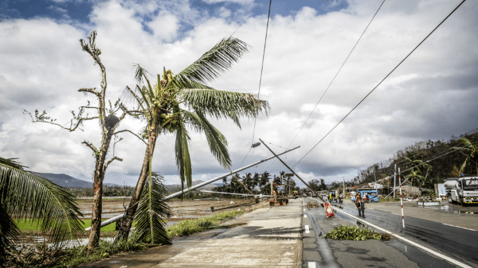 Кількість загиблих через супертайфун Рай сягнула 375