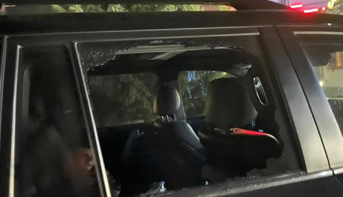 Поліція розслідує пошкодження позашляховика голови фракції ОПЗЖ у Харківській міськраді