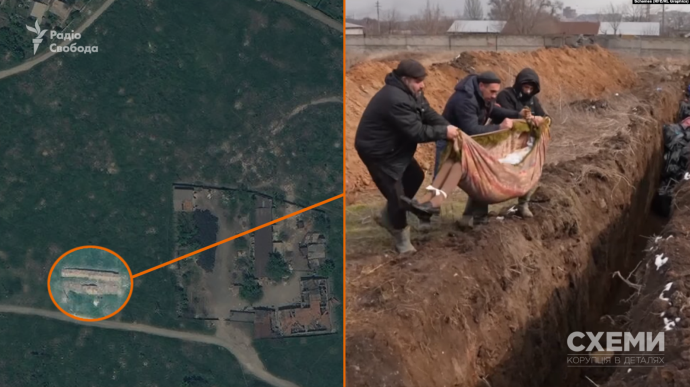 Another mass grave found in centre of Mariupol 