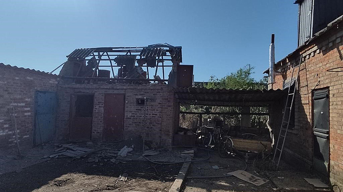 The Russians fired on Zaporizhzhia Oblast: people were injured, a lot of destruction