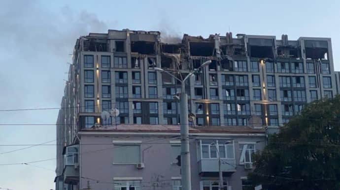 Nine people injured in Russian attack on multi-storey building in Dnipro