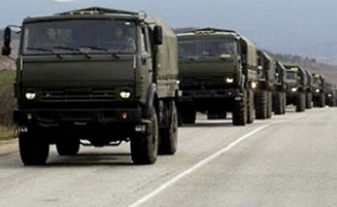 С начала месяца Россия доставила на Донбасс 30 грузовиков с боеприпасами