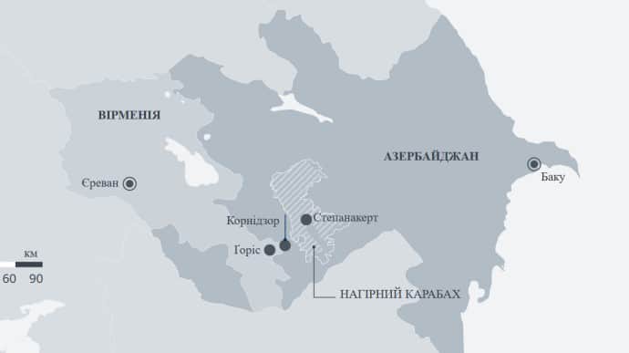 Азербайджан затримав колишніх очільників Нагірного Карабаху