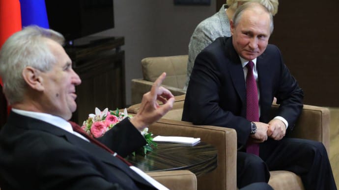 Земан вважає, що лідери ЄС мали б зустрітися з Путіним