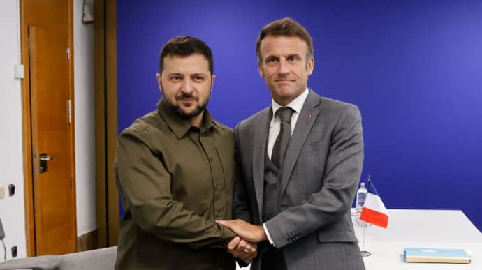 Zelenskyy and Macron discuss forthcoming meeting