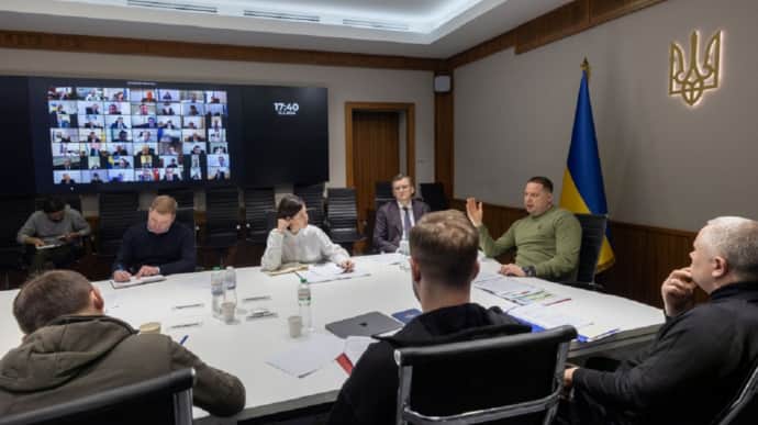 Ukrainian President's Office Head holds virtual meeting with representatives from 82 countries to prepare for Peace Summit – photo