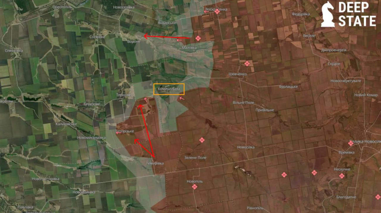 Генштаб підтвердив бої у двох селах Дніпропетровської області, але заперечує окупацію