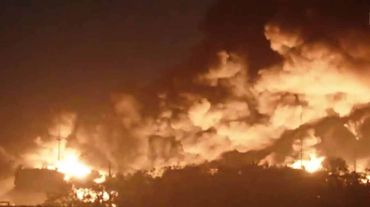 Fire at oil depot in Russia's Rostov Oblast rages for 3 days: 22 fuel tanks ablaze – video