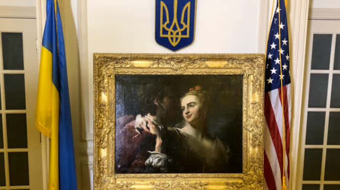 В Україну повернули картину французького художника, яку вкрали нацисти у 1943 році