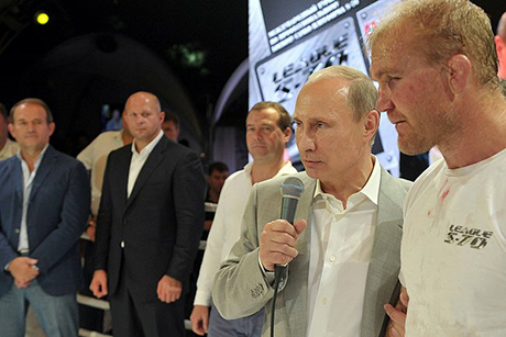 Медведчук склав компанію Путіну і Медведєву в Сочі. Фото прес-служби президента РФ