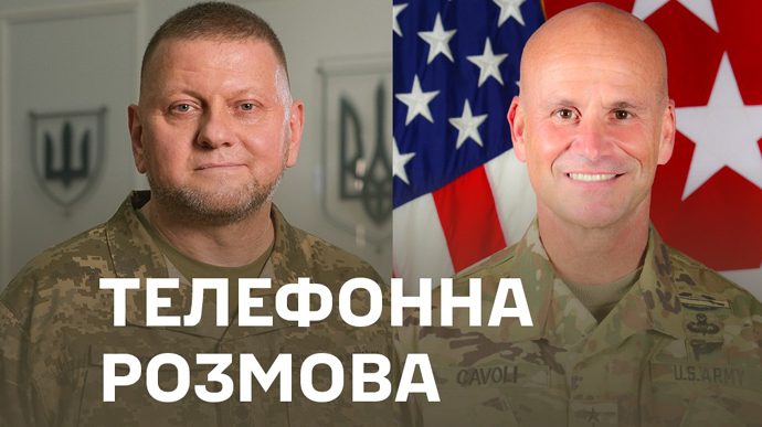 Ukraine's Commander-in-Chief and Supreme Allied Commander Europe discuss situation at front and Ukraine's military needs