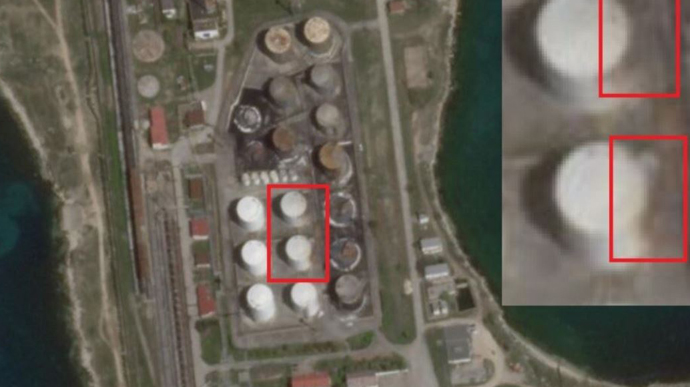 ЗМІ показали наслідки пожежі на російській нафтобазі в Тамані та у Севастополі