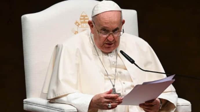 Папа Римський закликав країни, які воюють, сісти за стіл переговорів