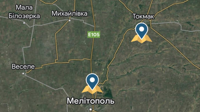 Explosions heard near Melitopol for second day in a row