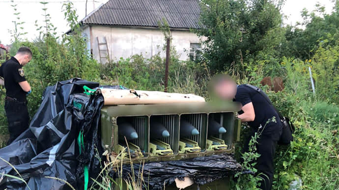 Под Киевом у двух мужчин нашли российской ЗРК Тор с боеприпасами