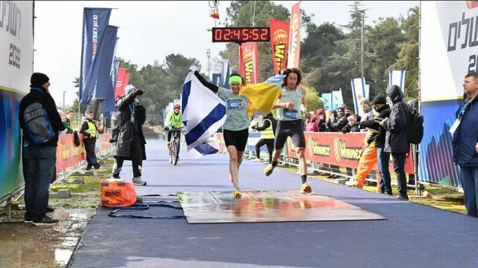 Беженка из Украины выиграла марафон в Иерусалиме