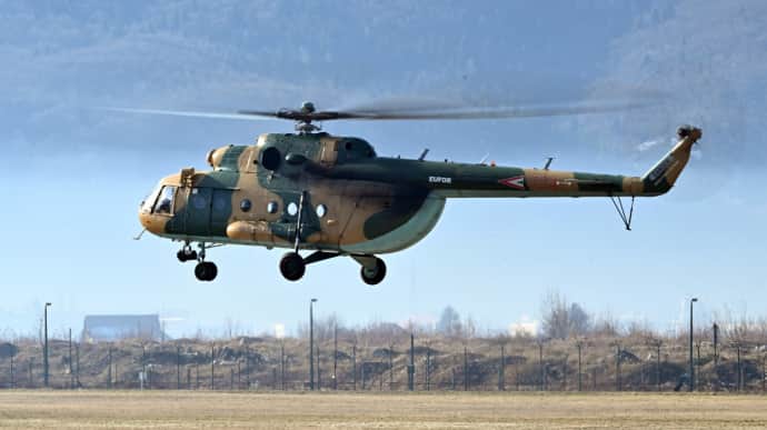 ГУР заявило про знищення гелікоптера Мі-8 на аеродромі в Самарі