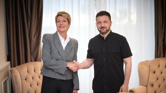 Зеленський розповів президентці Швейцарії про переговори в Стамбулі