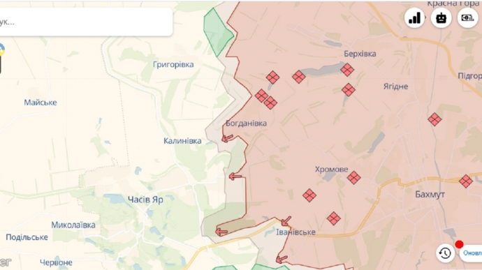 DeepState: Ворог окупував Богданівку на Донеччині