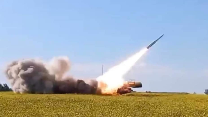 Anti-aircraft gunners shoot down Russian drone spying on sites hit by missiles