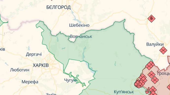 ISW: У Росії хочуть створити 15-кілометрову буферну зону в Харківській області