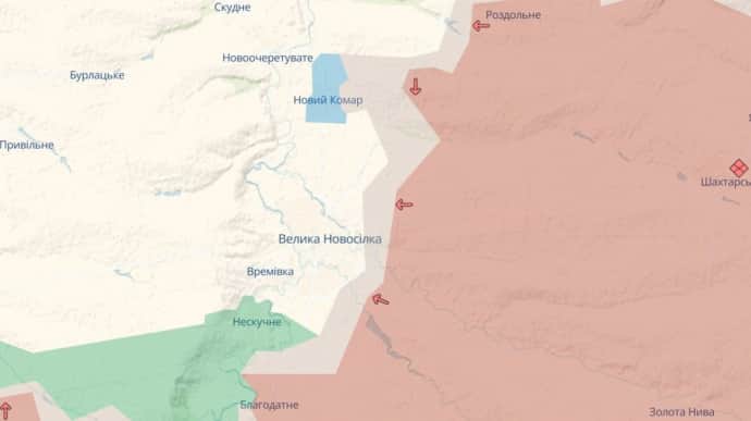 Ukrainian forces confirm liberation of Novyi Komar village in Donetsk Oblast