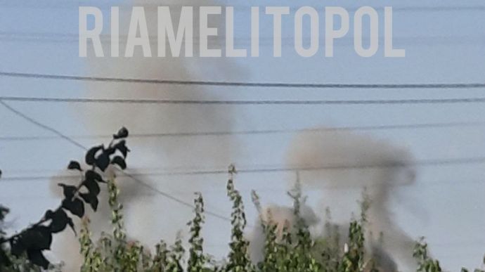В окупованому Мелітополі пролунали вибухи