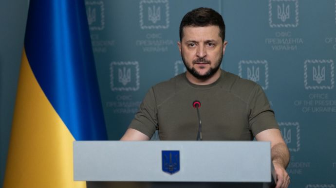 Zelenskyy said that Russia’s shelling the whole of Ukraine is sign of failure
