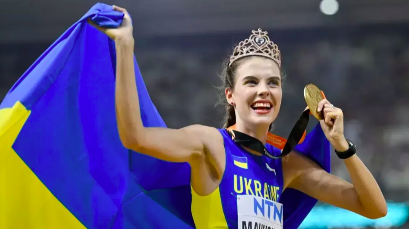 Ukraine's Mahuchikh named world's best female athlete of the year